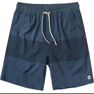 NEW! VUORI men’s KORE shorts - Ink Texture Block
